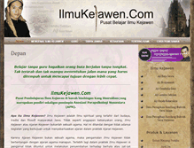 Tablet Screenshot of ilmukejawen.com